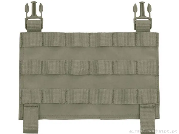 Front Panel Warrior Assault Detachable Plain MOLLE Ranger Green — Coletes & Rigs — Airsoft Market PT