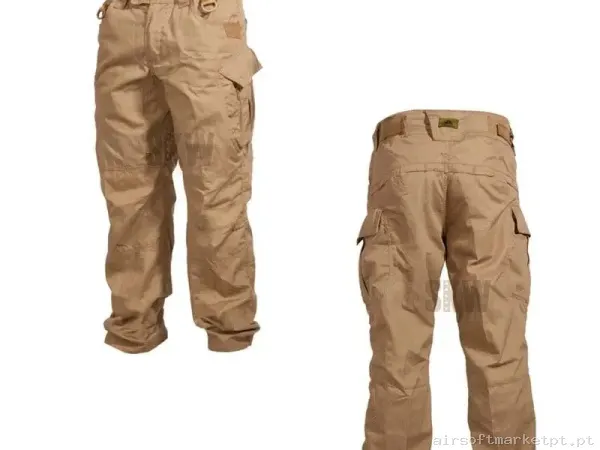 Pantalón Rip Stop Coyote/tan Delta Tactics - XXL — Vestuário (Fardas) — Airsoft Market PT