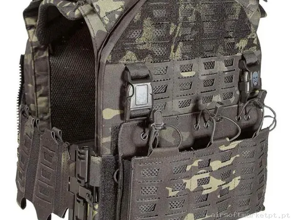 Chaleco Corso Drake MK4 Multicam Black — Coletes & Rigs — Airsoft Market PT