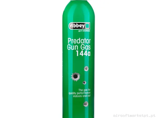 Gás 144ª Abbey Predator Gun Gás verde 700ml — Gás & CO2 — Airsoft Market PT