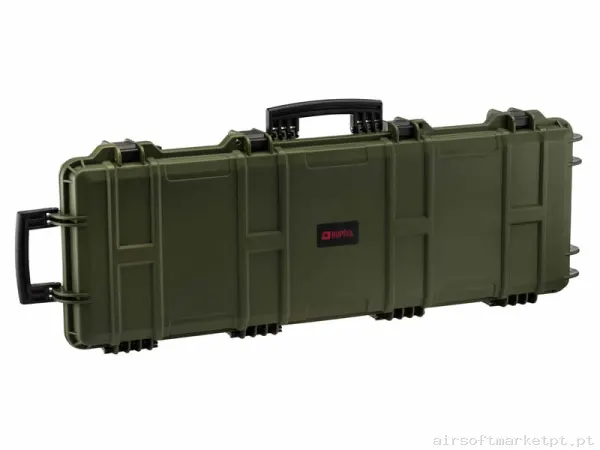 Maleta Rígida Porta Fusiles Nuprol 103 Cm Waterproof Briefcase Pre-Cut Foam verde od — Sacos & Mochilas — Airsoft Market PT