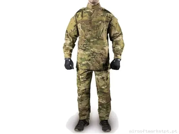 DELTA TACTICS UNIFORME RIP STOP ACU MULTICAM - L — Vestuário (Fardas) — Airsoft Market PT