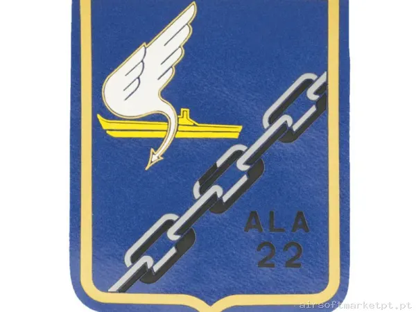 Parche Tela Barbaric Ala 22 Patch azul — Patches & Decoração — Airsoft Market PT