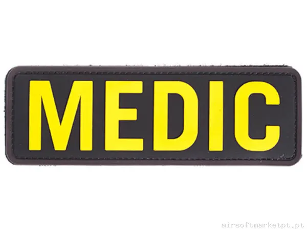 Parche Goma Relieve Emerson Medic Model 3 — Patches & Decoração — Airsoft Market PT