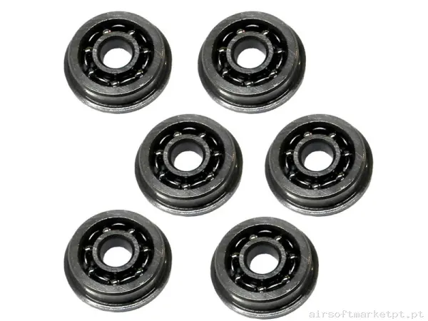 Interno Set Rodamentos 9mm FPS B9ca Pack 6u — Peças Internas (AEG) — Airsoft Market PT