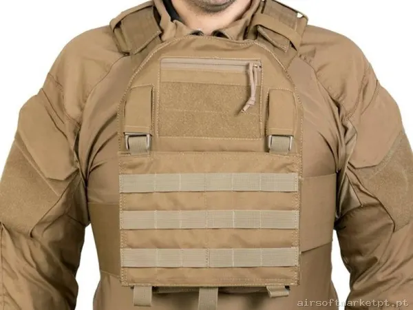 Chaleco Delta Tactics Force MK1 Tan — Coletes & Rigs — Airsoft Market PT