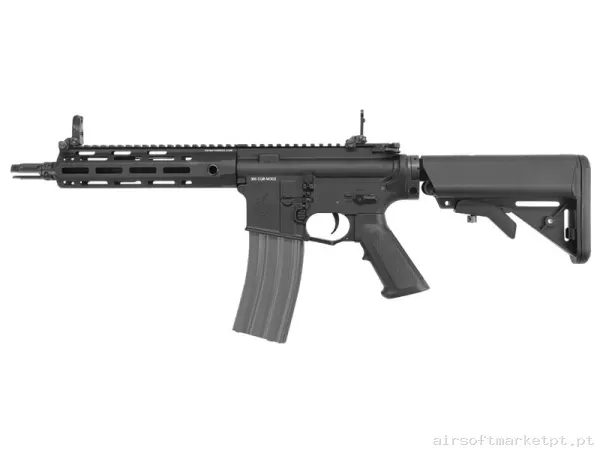 Réplica airsoft AEG M4 G&G Sr30 CQB M-Lok preta — Rifles de Assalto (AR/M4/AK) — Airsoft Market PT