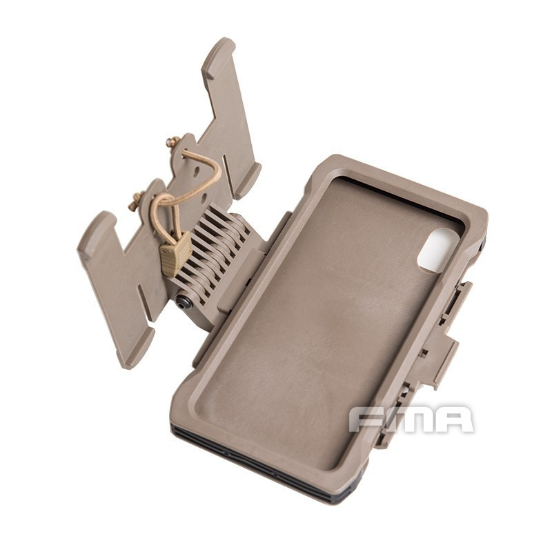 Flip Case MOLLE p/ iPhone Xs Max Coyote — Coletes & Rigs — Airsoft Market PT