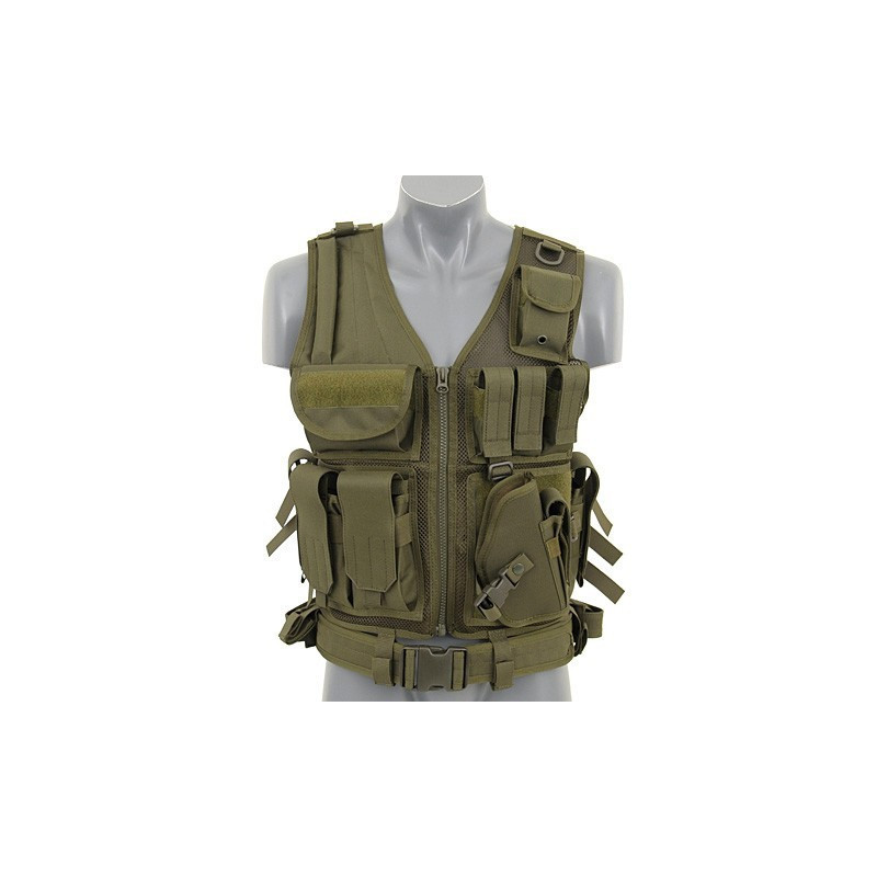 Colete Tático V2 Olive — Coletes & Rigs — Airsoft Market PT