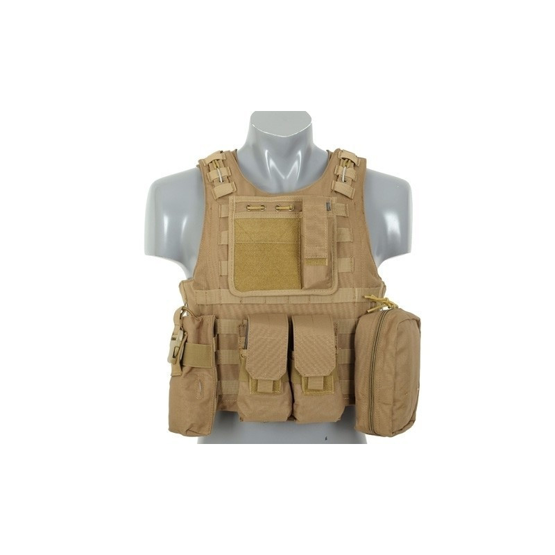 Colete AAV FSBE Coyote — Coletes & Rigs — Airsoft Market PT