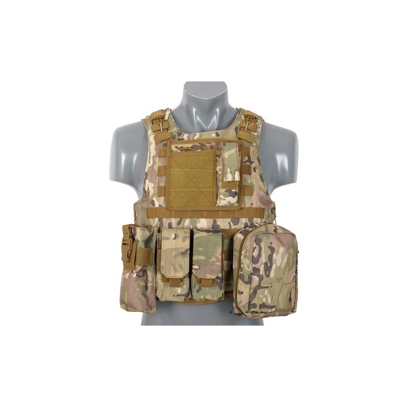 Colete AAV FSBE Multicam — Coletes & Rigs — Airsoft Market PT