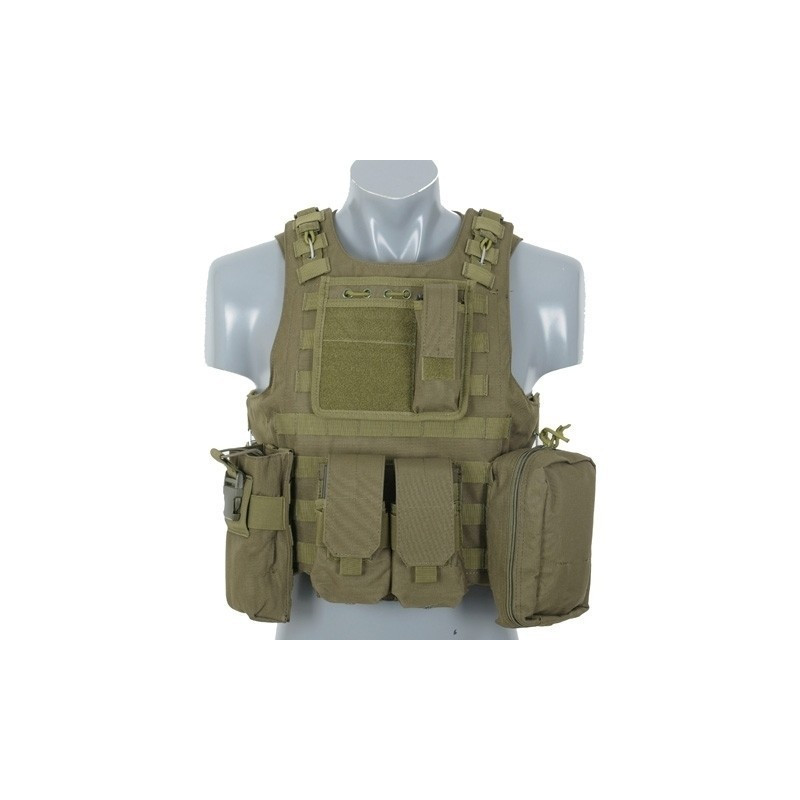 Colete AAV FSBE Olive — Coletes & Rigs — Airsoft Market PT
