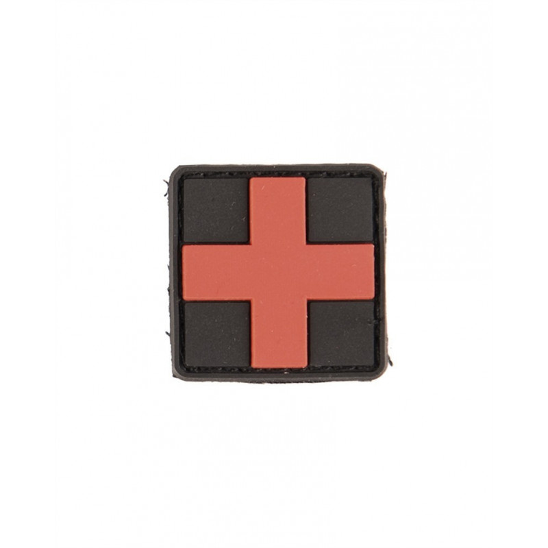 Patch PVC Primeiros Socorros Pequeno Preto [Miltec] — Patches & Decoração — Airsoft Market PT