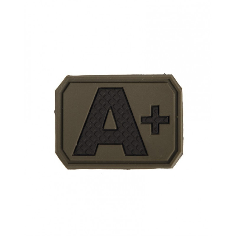 Patch PVC A Positivo Olive [Miltec] — Patches & Decoração — Airsoft Market PT