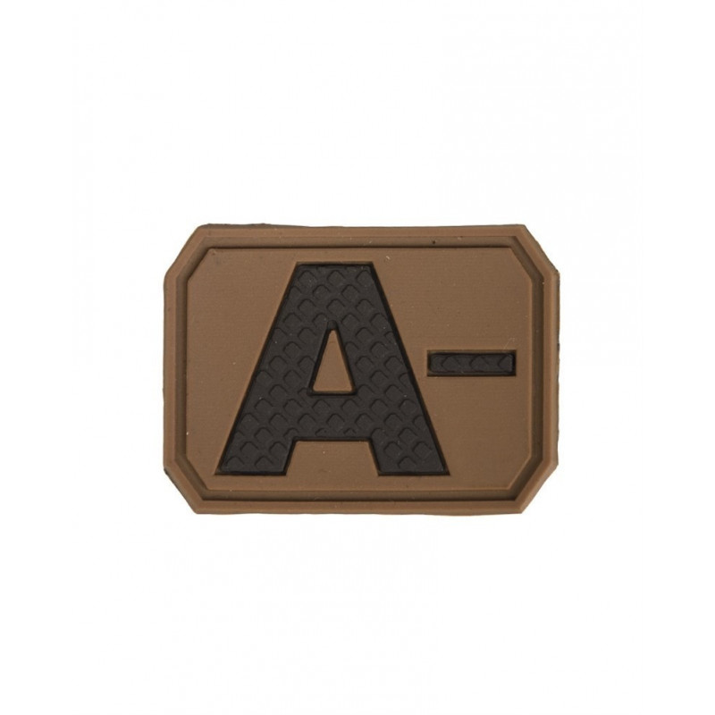Patch PVC B Negativo Coyote — Patches & Decoração — Airsoft Market PT