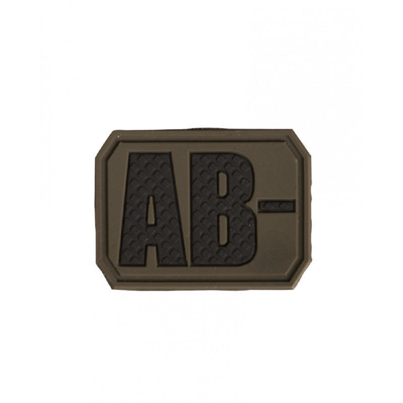 Patch PVC AB Negativo Olive — Patches & Decoração — Airsoft Market PT