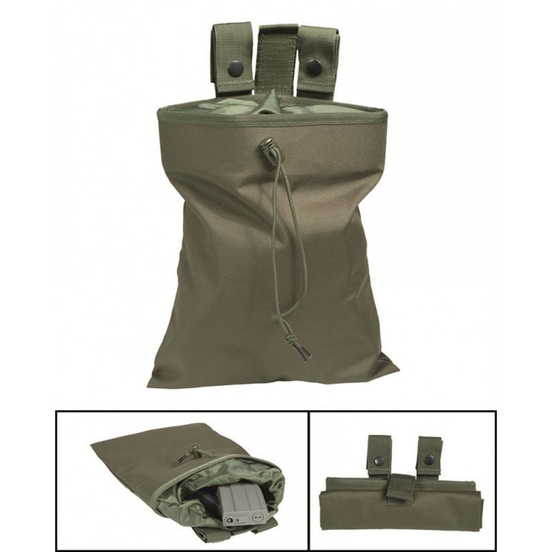 Bolsa de Descarga Olive [Miltec] — Coletes & Rigs — Airsoft Market PT