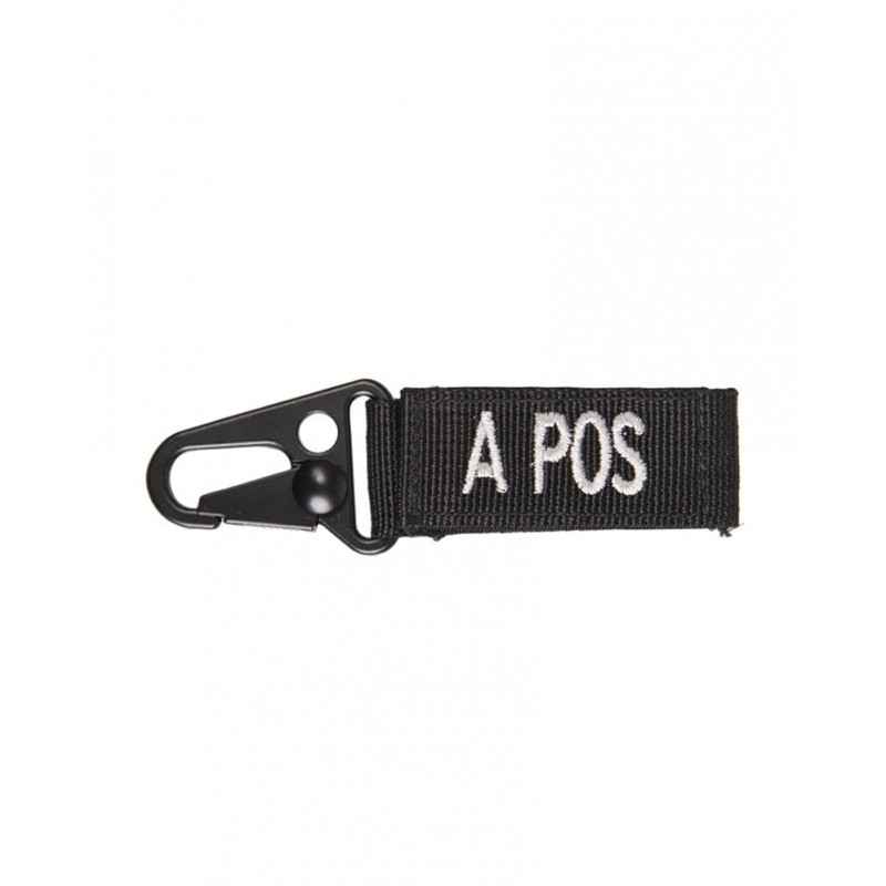 Porta-Chaves Tático A Positivo Preto [Miltec] — Acessórios & Componentes — Airsoft Market PT