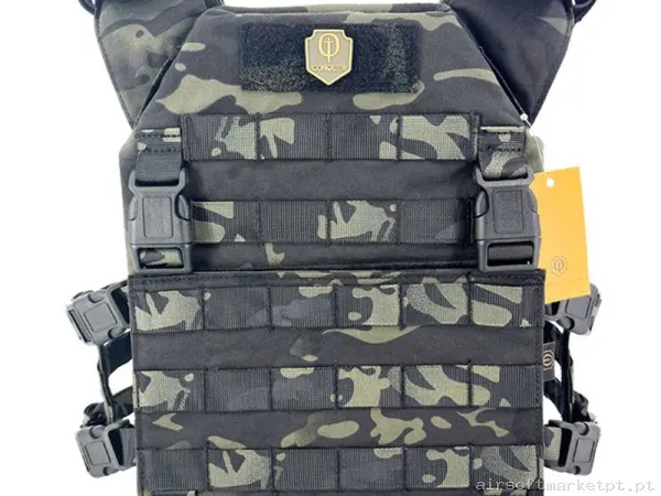 CHALECO MPC CONQUER GEN 2 ESTILO MULTICAM BLACK — Coletes & Rigs — Airsoft Market PT