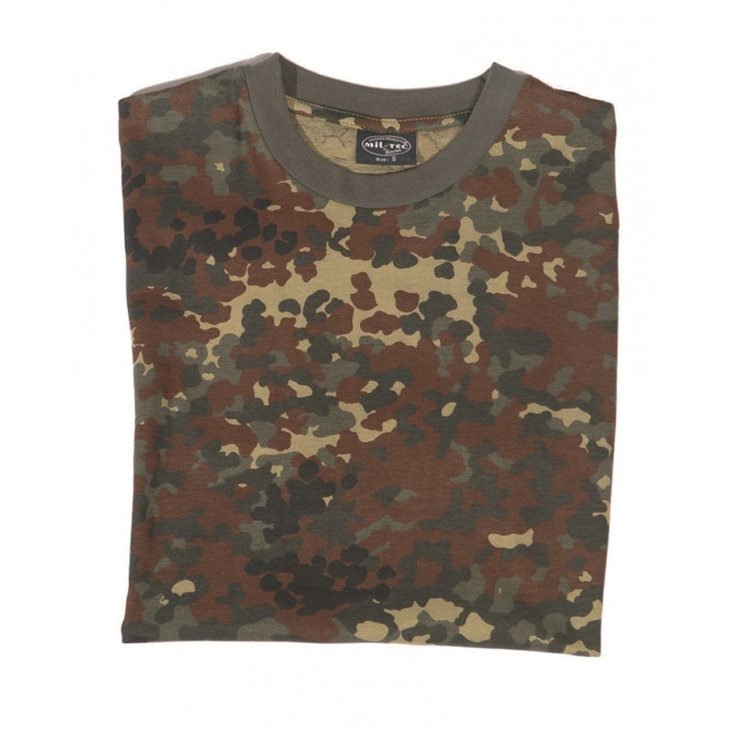 T-Shirt Flecktarn [Miltec] — Vestuário (Fardas) — Airsoft Market PT