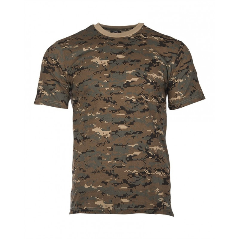 T-Shirt Digital Woodland [Miltec] — Vestuário (Fardas) — Airsoft Market PT