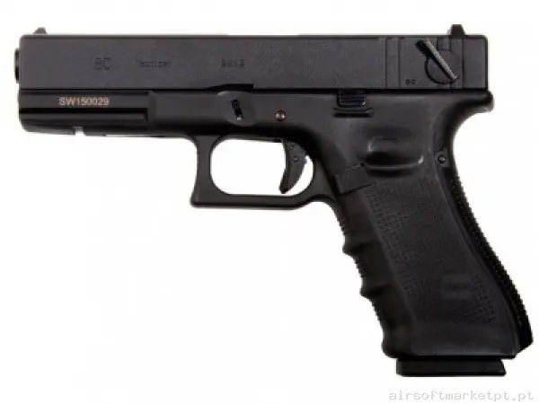 Glock 18 GEN4 G002 We Preto — Pistolas — Airsoft Market PT