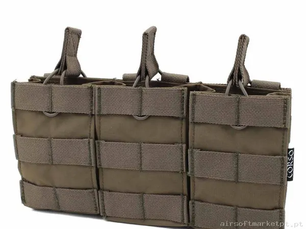 Pouch Corso G36 Triple Dagger Molle Ranger Green — Coletes & Rigs — Airsoft Market PT