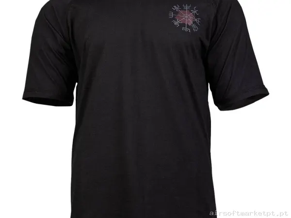 Camiseta Ragnar Street Midgard Heritage preta — Vestuário (Fardas) — Airsoft Market PT
