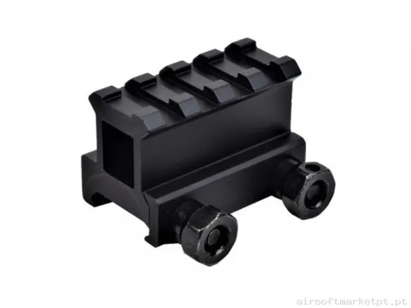 Rail Elevador Js-Tactical 4 1" Ranuras Weaver — Peças Internas (AEG) — Airsoft Market PT