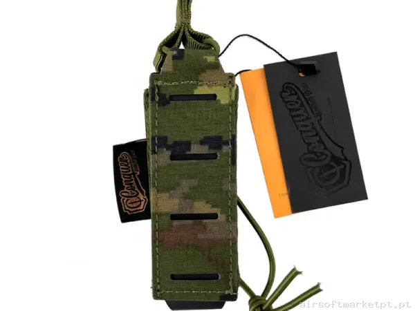 Pouch Magazine Pouch Pistola Conquer Open Top Boscoso Pixelado — Carregadores / Magazines — Airsoft Market PT