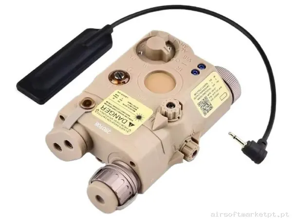 Externo An/Peq-15 Wadsn Illuminator Módulo Laser Terra Escura — Acessórios & Componentes — Airsoft Market PT