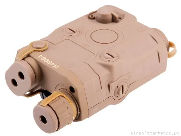 Externo An/Peq-15 Dummy Portabateria Fma Tb419 Terra Escura — Acessórios & Componentes — Airsoft Market PT