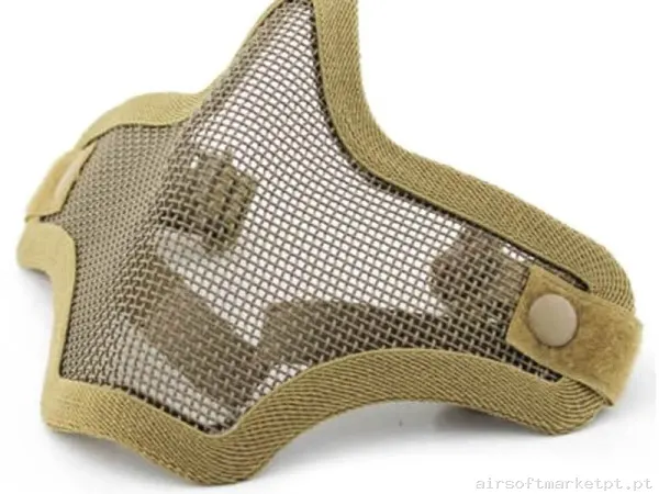 Máscara de Proteção em Rede Oem Starker II tan — Proteção Ocular & Facial — Airsoft Market PT