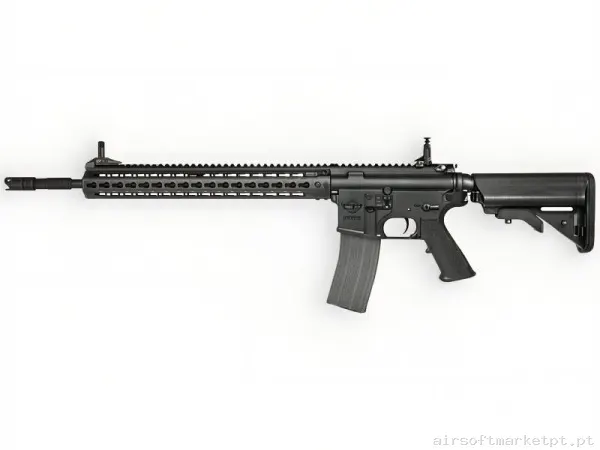Réplica airsoft AEG M4 G&G Cm15 Kr-Apr 14.5" negra — Rifles de Assalto (AR/M4/AK) — Airsoft Market PT