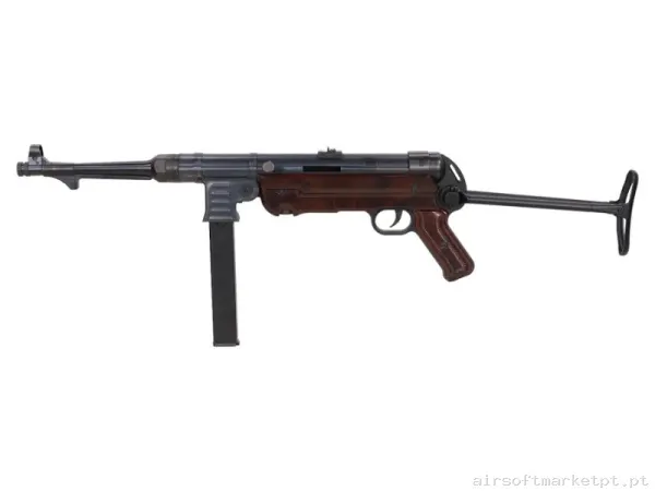 Réplica AEG Specna Arms Retro Mp40 X-Asr cinza/Marron — Rifles de Assalto (AR/M4/AK) — Airsoft Market PT