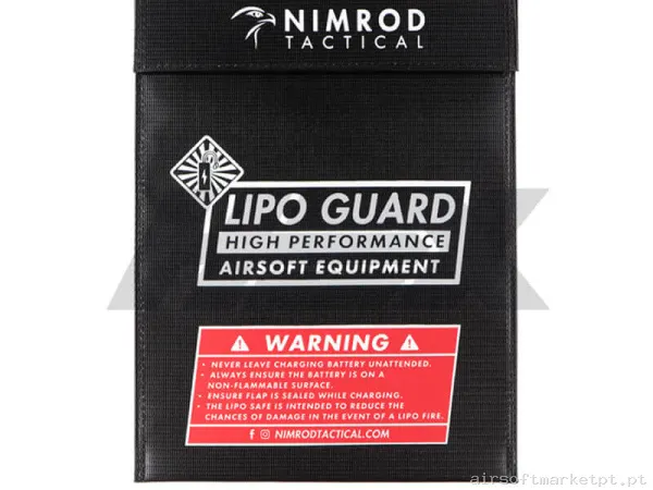 Bolsa de Proteção para Baterias Nimrod Grande — Carregadores / Magazines — Airsoft Market PT