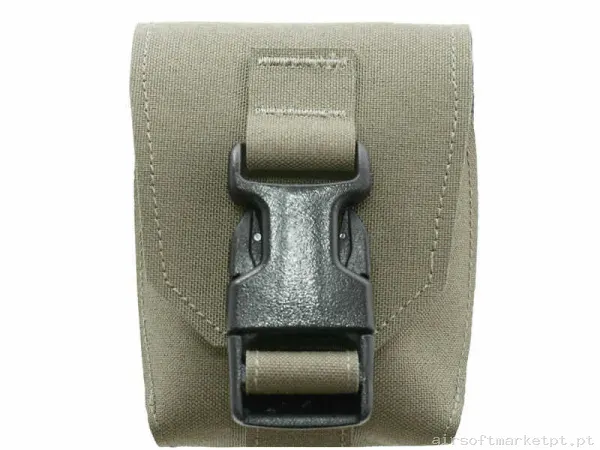 Pouch Portagranada Warrior Assault Laser Cut Single Frag Grenade Ranger Green — Coletes & Rigs — Airsoft Market PT