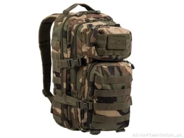 Mochila tática 20 l Mil-Tec Woodland — Sacos & Mochilas — Airsoft Market PT