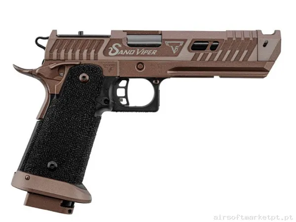 Pistola Jhon Wick Tti Jw4 Sand Viper GBB — Pistolas — Airsoft Market PT