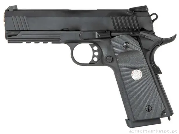 Réplica GBB Pistola 1911 Golden Eagle 3326 negra — Pistolas — Airsoft Market PT