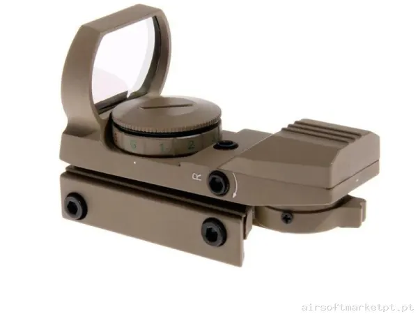 Red Dot Abierto Holográfico Tan - Duel Code — Miras & Ópticas — Airsoft Market PT