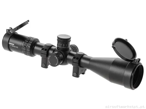 Mira telescópica 3-18X50 Vector Optics Orion Pro Max negra — Miras & Ópticas — Airsoft Market PT