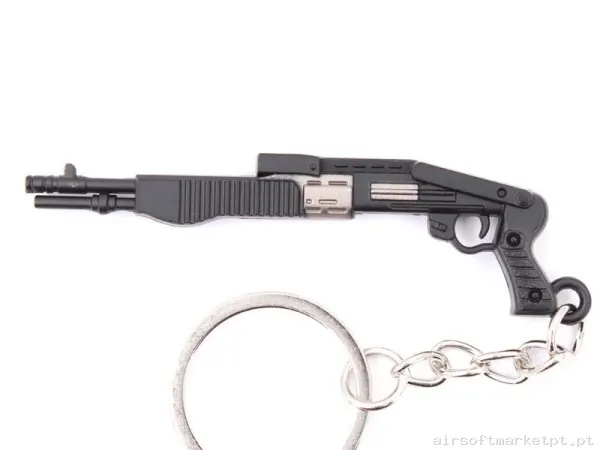 Llavero Escopeta Spas12 7 Cm MetáLico Negro — Acessórios & Componentes — Airsoft Market PT