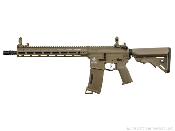 Réplica AEG M4 Lancer Tactical LT-32 Gen.3 ETU 13" M-Lok tan — Rifles de Assalto (AR/M4/AK) — Airsoft Market PT