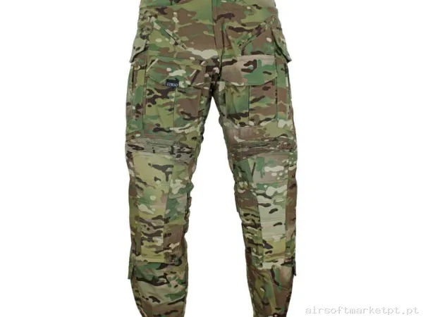 Pantalón Corso Blackbeard Combate Mk2 Multicam - L — Vestuário (Fardas) — Airsoft Market PT
