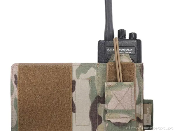 Pouch Portaradio Warrior Assault Láser Cut Arp Left Side multicam — Coletes & Rigs — Airsoft Market PT