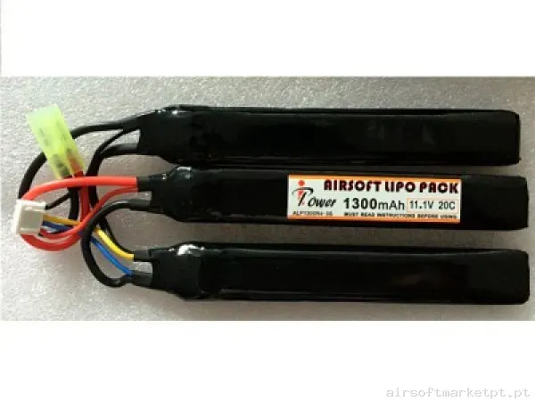 Batería LI-PO 11,1/1300 iPower — Baterias & Carregadores — Airsoft Market PT