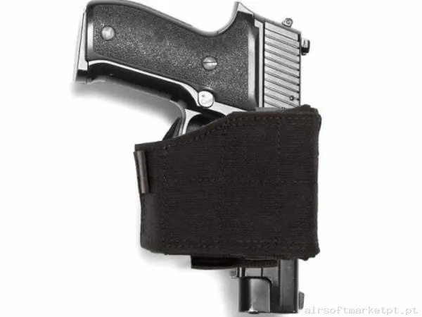 Pistolera de Tecido Universal MOLLE Warrior Assault preta — Coletes & Rigs — Airsoft Market PT