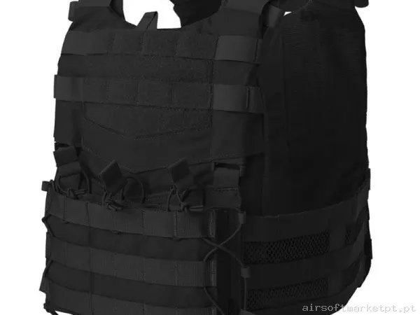 Chaleco Porta Placas Helikon-Tex Guardian Military Set preto — Coletes & Rigs — Airsoft Market PT