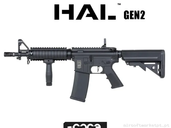 Réplica Specna Arms Sa-C04 Core Gen2 Hal Etu Negro — Rifles de Assalto (AR/M4/AK) — Airsoft Market PT